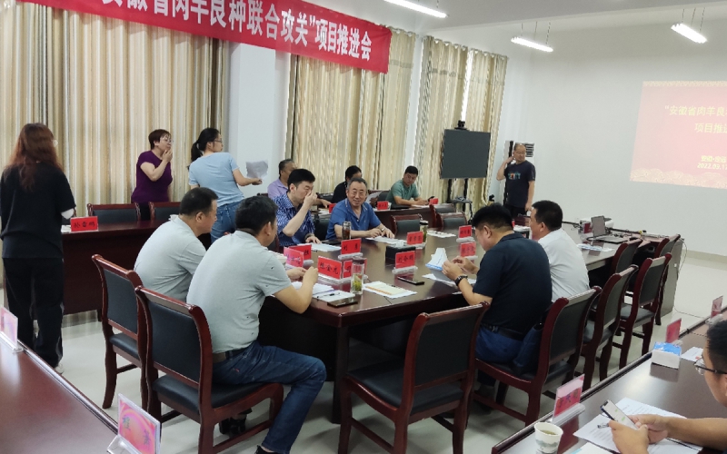 瑞佰創(chuàng)物聯(lián)科技參加“安徽省肉羊良種聯(lián)合攻關(guān)”項(xiàng)目推進(jìn)會